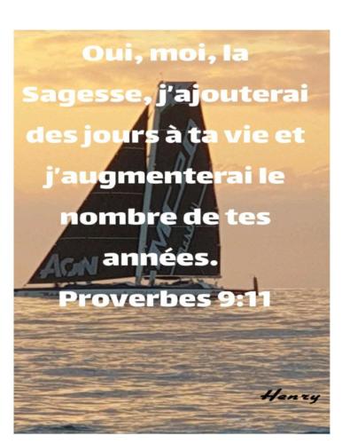 Proverbes 9.11